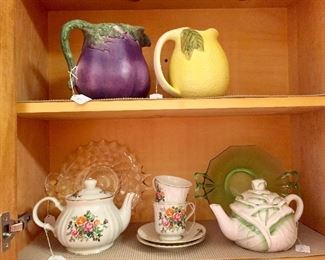 Pitchers, teapots, you name it - we have it...