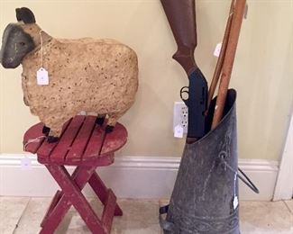 Do you already have a hammered metal lamb sitting on your doll's table?  If so, this isn't for you.