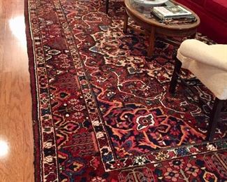 Great wool rug - 114x160 - pair of armchairs