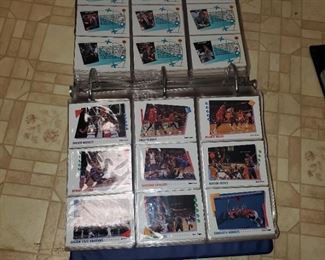 SEVERAL Binders full of sports cards (vintage)