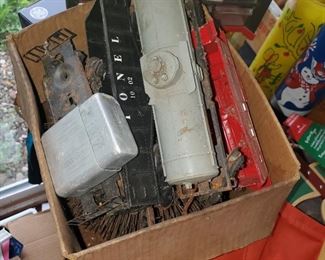 Train pieces