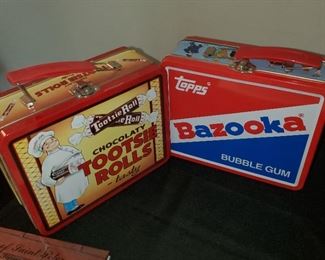 Bazooka Lunchbox and Tootsie Roll lunchbox