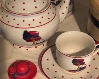 Red Hat Teapot and cup