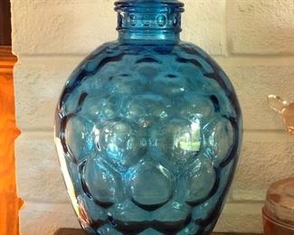 Pretty blue  decorative bottle