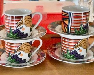 Cute tea cup set