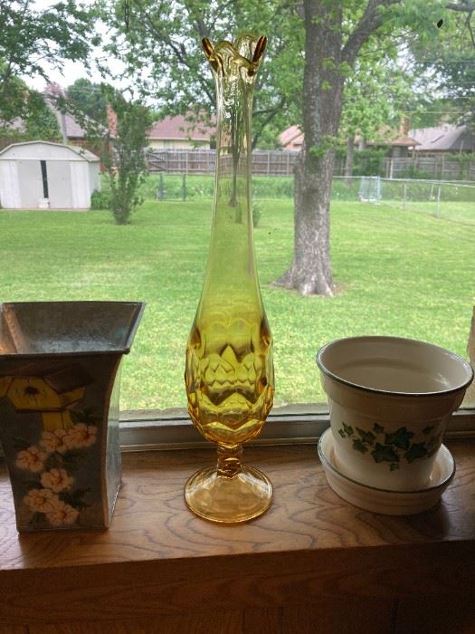 Amber Vase