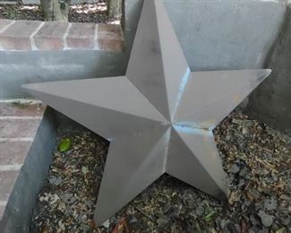 Large tin star