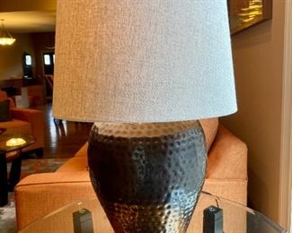 Hammered lamp 