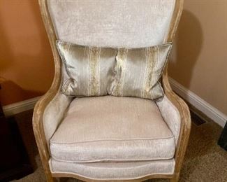 accent wingback chair