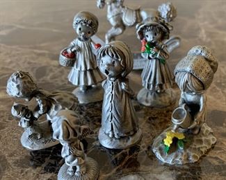 Little Gallery Pewter Figurines