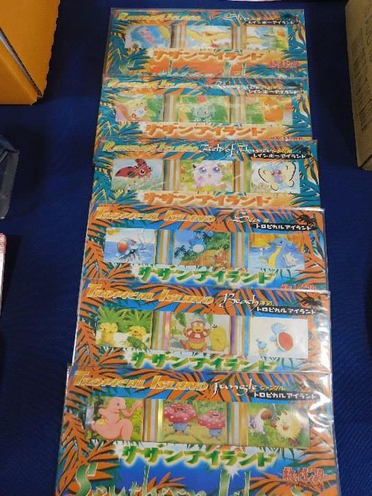Pokemon Tropical Island cards
