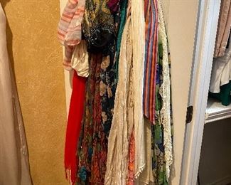 Lots of scarves