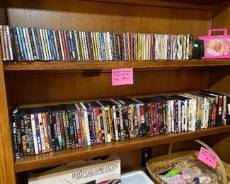 CD's and DVD's