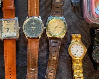 Tommy Bahama watches, Kenneth Cole, Movado