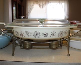 PYREX DIVIDED CASSEROLE