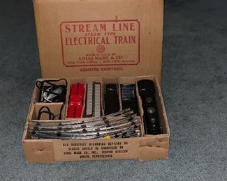 Electric train set