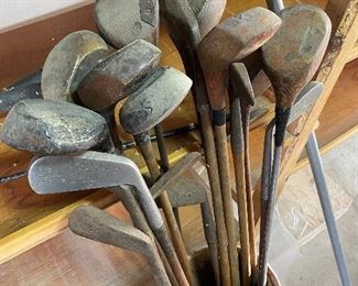 Wooden golf clubs