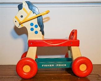 Fisher Price MCM ride on horse toy