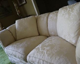 Heritage Loveseat. 68" W x 36" D x 26" H.