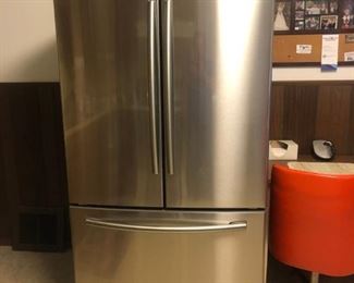 26 cu. ft. French Door Refrigerator with Filtered Ice Maker in Stainless Steel - Barely Used