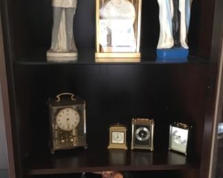 Lladro dentist, group of clocks