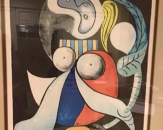 Picasso lithograph, signed in the plate, numbered