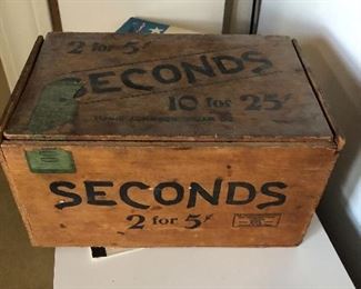 Seconds Cigar Box