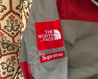 Supreme North Face Jacket Rain Gear Reflective