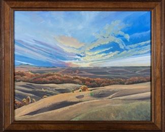 Jamie Lavin A Morning Call Oil on Linen