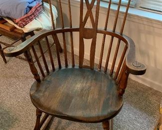 19th century beautiful rocking chair