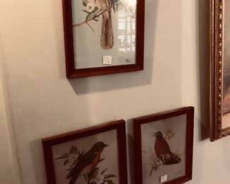Set of 3L Ford bird paintings circa 1941 300 or best offer call or text 249 672 6663