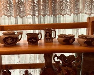 Set of five cameo china pieces 110 or Best offer cal or text 248 672 6663