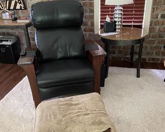 Sticky Recliner and ottoman $1800