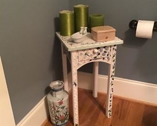 Hand painted decorative tables!