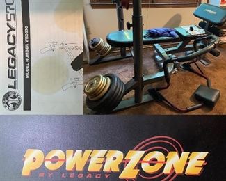 PowerZone By Legacy Exercise & Weight Bench