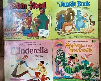 Vintage Walt Disney Albums