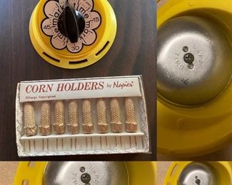 Vintage Brass Corn Holders by Napier
Vintage Mark The Time Timer