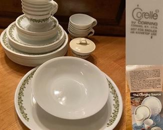 Corelle by Corning vintage USA Dishes