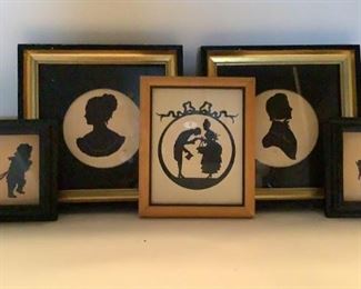 VINTAGE SILHOUETTE PICTURES