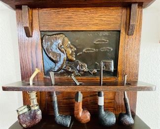 Antique pipe collection 