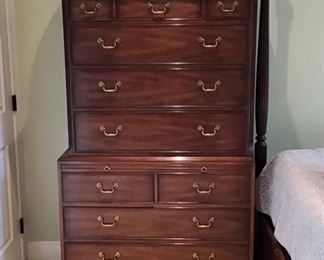 Kittinger Highboy w/ Pull Out Tray Pattern KC 5603 LH