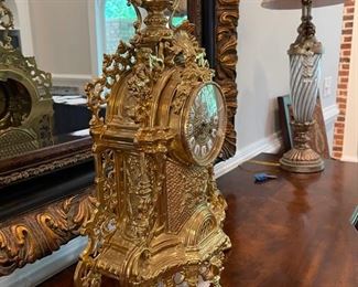 Darsh Home Brass Clock