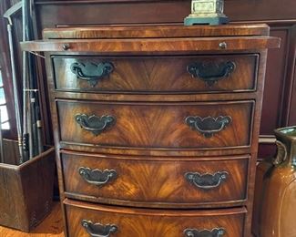 Theodore Alexander small chest with pullout shelf