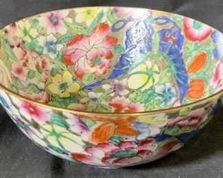 Chinese Hand Painted Porcelain Bowl
