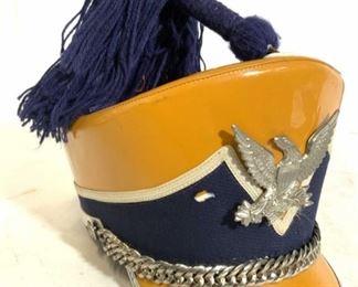 Vintage OSTWALD UNIFORM Marching Band Hat
