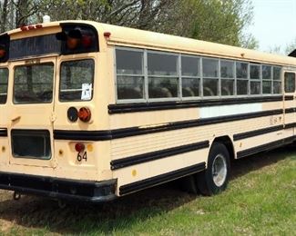 Wayne Transportation Division 1981 Ford School Bus, 35 Person Capacity, Mileage Showing 32936