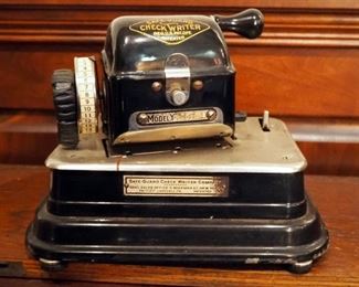 Antique Safe-Guard Check Write, Model Y214491