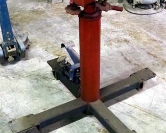 Weaver Hydraulic Jack Stand On Wheels, 1000lb Capacity