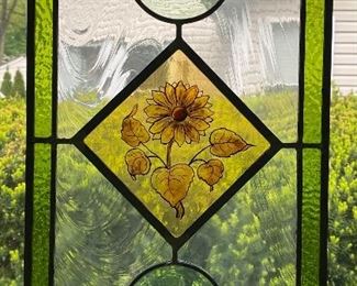 Large stained glass