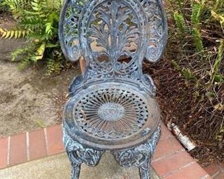 Cast Iron Bistro Chair